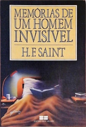 Capa de Memórias de um homem invisível - H. F. Saint
