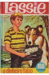 Capa de Lassie: o dinheiro falso - 