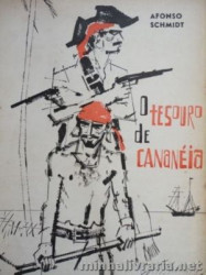 Capa de O tesouro de Cananéia - Afonso Schmidt