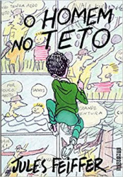 Capa de O homem no teto - Jules Feiffer