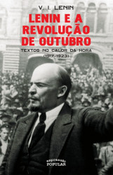 Capa de Lenin e a revolução de outubro - Vladímir Ilítch Lênin