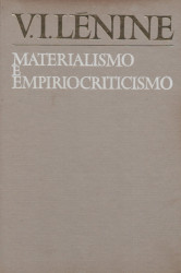 Capa de Materialismo e empiriocriticismo - Vladímir Ilítch Lênin
