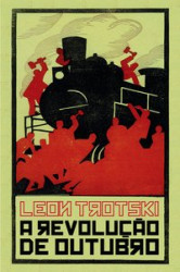 Capa de A revolução de outrubro - Leon Trótsky