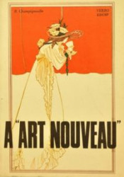 Capa de A art nouveau - B. Champigneulle