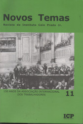 Capa de Novos Temas volume 11 - Instituto Caio Prado Jr.