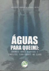 Capa de Águas para que(m) - Anderson Camargo Rodrigues Brito