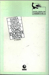 Capa de Como escrever textos - Maria Teresa Serafini