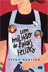 Capa de Um milhão de finais felizes - Vitor Martins