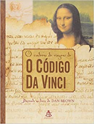 Capa de O caderno de viagens de O código Da Vinci - Dan Brown(?)