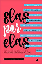 Capa de Elas por elas - Rosa Amanda Strausz (org)