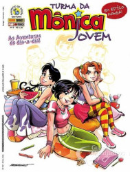 Capa de Turma da Mônica jovem n. 05 - Mauricio de Sousa