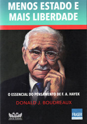 Capa de Menos estado e mais liberdade - Donald J. Boudreaux