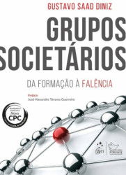 Capa de Grupos societários - Gustavo Saad Diniz