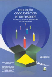 Capa de Educação como exercício de diversidade volume 1 - Regina Vinhaes Gracindo (org.)