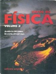Capa de Física volume 2 - Antônio Máximo; Beatriz Alvarenga