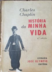 Capa de História da minha vida - Charles Chaplin