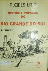 Capa de História Popular do Rio Grande do Sul - Alcides Lima