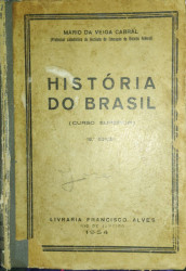 Capa de História do Brasil - Mario da Veiga Cabral