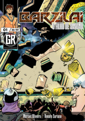 Capa de Barzilai: o Filho de Sansão (VOLUME 1) - Renato Suriano e Marcos Oliveira
