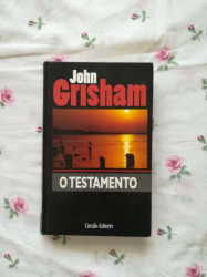 Capa de O Testamento - John Crishan