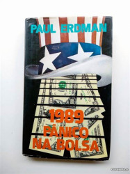 Capa de 1989 Panico na Bolsa - Paul Erdman