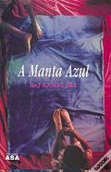 Capa de A Manta Azul - Roj Kamal Jha