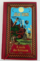 Capa de A escola dos Robinsons - Júlio Verne