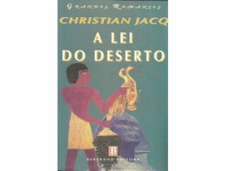 Capa de A lei do Deserto - Christian Jacq