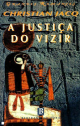 Capa de A justiça do Vizir - Christian Jacq