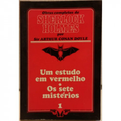 Capa de Sherlock Holmes - Sir Arthur Conon Doyle
