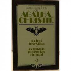 Capa de Pairot investiga. As quatro potencias do mal - Agatha Cristie