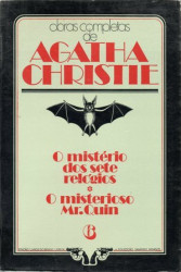 Capa de O mistério dos sete relógios. O misterio Mr Quin - 