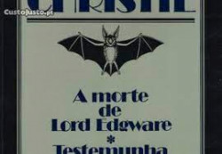Capa de A morte de Lord Edgware .Testemunha de acusação - Agatha Cristie
