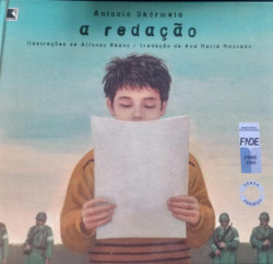 Capa de A redação - Antonio Skármeta