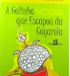 Capa de A galinha que escapou da caçarola - Lêda Sellaro