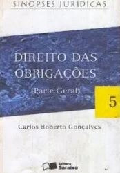 Capa de Direito das Obrigações - Carlos Roberto Gonçalves