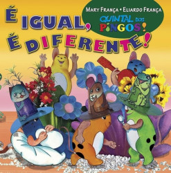 Capa de É igual, é diferente! - Mary França; Eliardo França