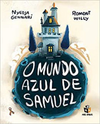 Capa de O Mundo Azul De Samuel - Nyedja Gennari