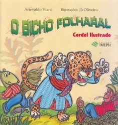 Capa de O bicho folharal - Arievaldo Viana