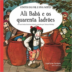 Capa de Ali Babá e os quarenta ladrões - Tatiana Belinky