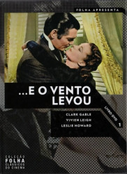 Capa de E O VENTO LEVOU COLEÇÃO FOLHA - 