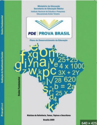 Capa de PDE - Prova Brasil - MEC