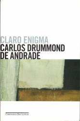 Capa de Claro enigma - Carlos Drummond de Andrade