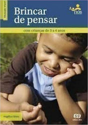 Capa de Brincar de pensar com crianças de 3 a 4 anos - Angélica Sátiro