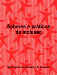 Capa de Saberes e práticas da inclusão: Caderno do coordenador e do fornecedor - MEC