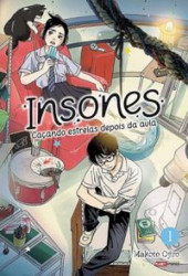 Capa de Insones - caçando estrelas depois da aula - Makoto Ojiro