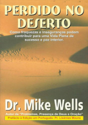 Capa de PERDIDO NO DESERTO - DR MIKE WELLS
