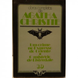 Capa de Um crime no Expresso Oriente , O mistério de Listerdale - Agatha Cristie
