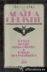 Capa de Poirot perde uma cliente Crime nos estábulos - Agatha Cristie