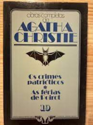 Capa de Os Crimes patrióticos As férias de Poirot - 